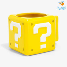 Load image into Gallery viewer, Super Mario Question Cube 3D Mug
