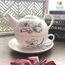 Load image into Gallery viewer, Porcelain Teapot Cup Combo Set
