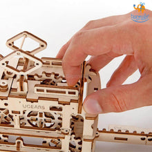 Load image into Gallery viewer, Ugears Tram on Rails Mechanical Model
