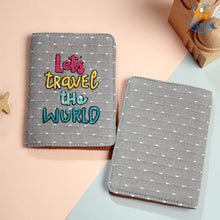 Load image into Gallery viewer, Travel the World Beaded Passport Cover
