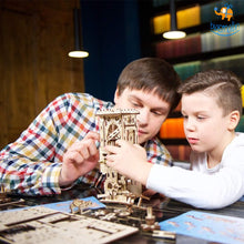 Load image into Gallery viewer, Ugears Archballista Tower Mechanical Model
