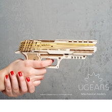 Load image into Gallery viewer, Ugears  Handgun Mechanical Puzzle
