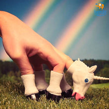 Load image into Gallery viewer, Unicorn Finger Puppets
